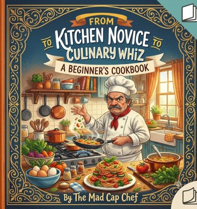 From Kitchen Novice to Culinary Whiz: A Beginner's Cookbook