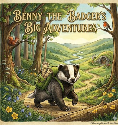 Benny the Brave Badger's Big Adventure