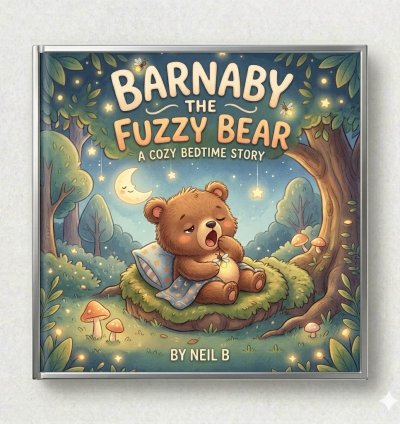 Barnaby the Fuzzy Bear.